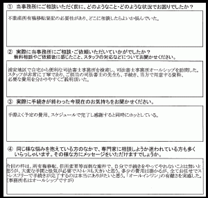 【相続登記】浦安市　A様